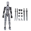 3D Printing More Than Movable Joint Doll Lucky 13 Full Body Movable Robot