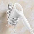 Hair dryer rack-silver