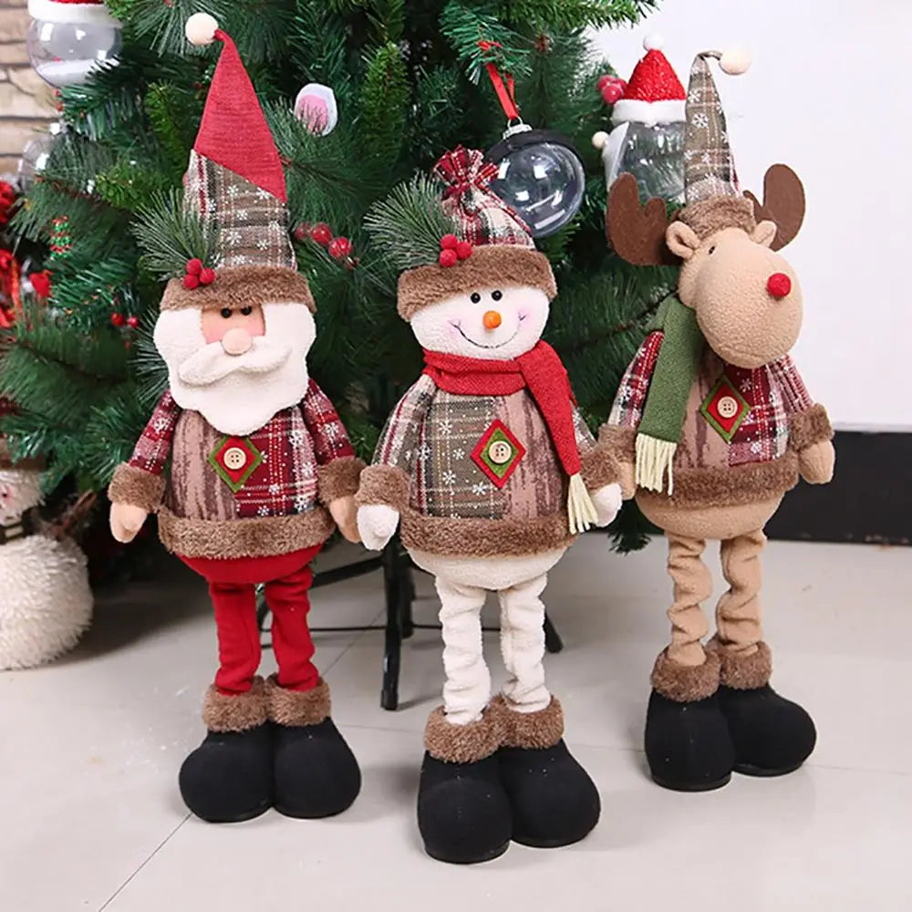 Christmas Doll Ornaments Merry Christmas Decorations For Home Table Decor Xmas Gift 2025 Navidad Natal New Year Decor 2026 Noel