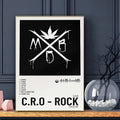 Singer C.R.O Poster HD Art Sticky Wall Waterproof Home Living Room Bar Decoration