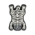 VIKAMA Cartoon Tiger Carpet - Durable and Easy to Clean Home Decor Living Room Sofa Coffee Table Rug Bedside Rug for Bedroom