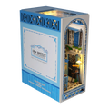 1pc,DIY Book Nook Kit,Assembly Model Kit,Bookshelf Decor,Home Decor Micro Model,The perfect gift for teenagers and adults