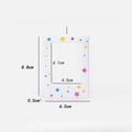 New Magnetic Picture Frames for Refrigerator 3 Inch Fridge Color Photo Frame Magnets Album Valentine's Day Gift Anniversary