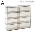 1:64 Acrylic Car Display Box For Hot Wheels Car Model Toy 8 Grid Cabinet Rack Dustproof Stackable Car Storage Box For Hotwheels