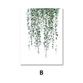 Nordic Green Plants Canvas Wall Art Monstera Fern Banana Leaf Painting Decor Living Room Bedroom Botanical Prints Hot Sale