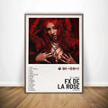 Singer De La Rose Poster HD Art Sticky Wall Waterproof Home Living Room Bar Decoration