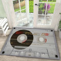 Carpet Optical Illusion Mat Infinite Tunnel Rug 3D Visual Door Mat Entrance Floor Mat Home Decoration Indoor Outdoor Use Fashion