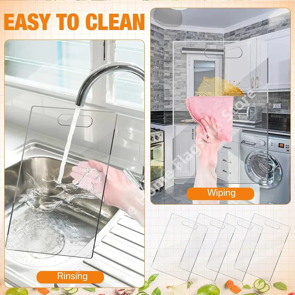 Acrylic Cutting Board Thickness Clear Fruits And Vegetables Anvil Board Household Anti Slip Antimold Cutting Board Kitchen Tools