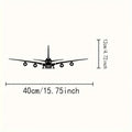 One Piece of Metal Wall Art – Boeing Aircraft Design – 15.75 X 4.72 Inches – Ideal for Scene Decoration and Stylish Metal Accent