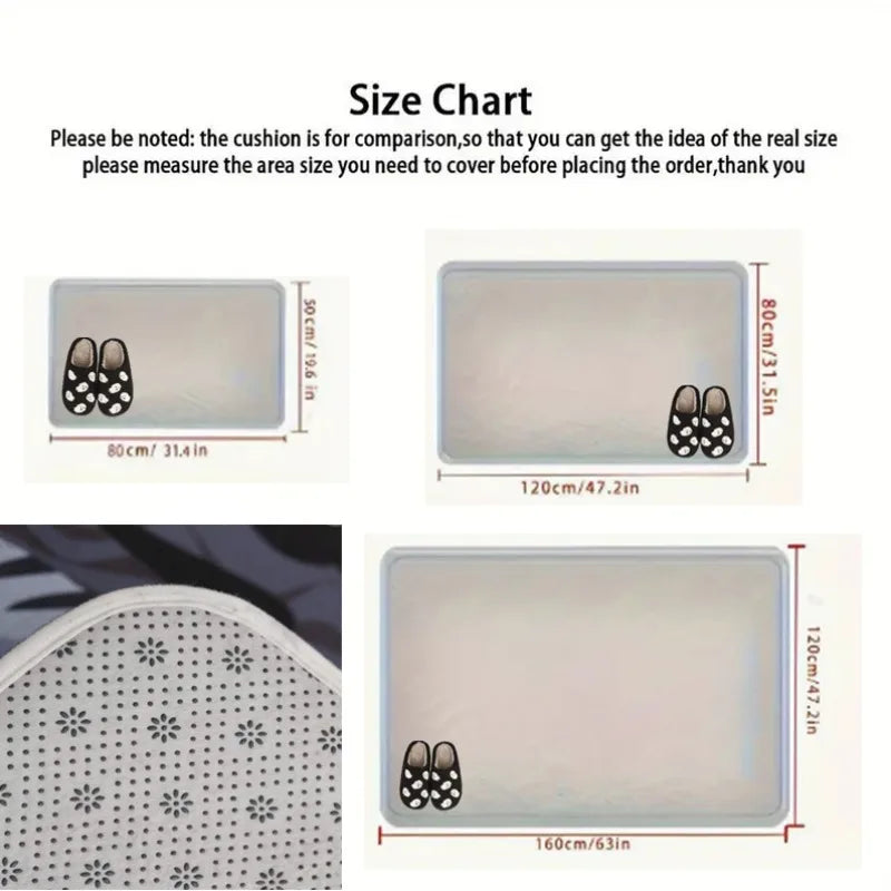 Realistic Optical Illusion Floor Mat with Black Hole Illusion Depth Effect Use Hand Modern Illusion for Entryway Hallway Carpets
