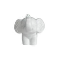 Nordic Style Black and White Golden Elephant Figurine, Auspicious Meaning Home Decoration Item, Stylish and Exquisite Decoration for Living Room and Study, Conveying a Warm Atmosphere