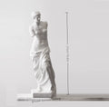 Figurine de la mythologie grecque en résine, Statue de Venus de Milo, Sculpture d'Afrodite, Figurine de déesse, décoration arti