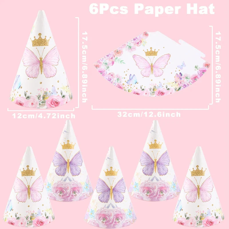 Jungle Animals Party Paper Hats Happy Birthday Party Decoration Kids Safari Animal Wild One Birthday Decor Supplies Baby Shower