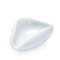 Coffee Beans Dose Trays Ceramic Pure White Smooth Porcelain Teaspoon Tea Separator Vessel Coffee Bean Spoon Shovel Tea Trays