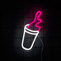 Beverage Series Neon Signs, Business Wall Lamp On Shop Wall, Usb Powered, Used For Decor Of Clubs, Cafes, Bars And Restaurants.