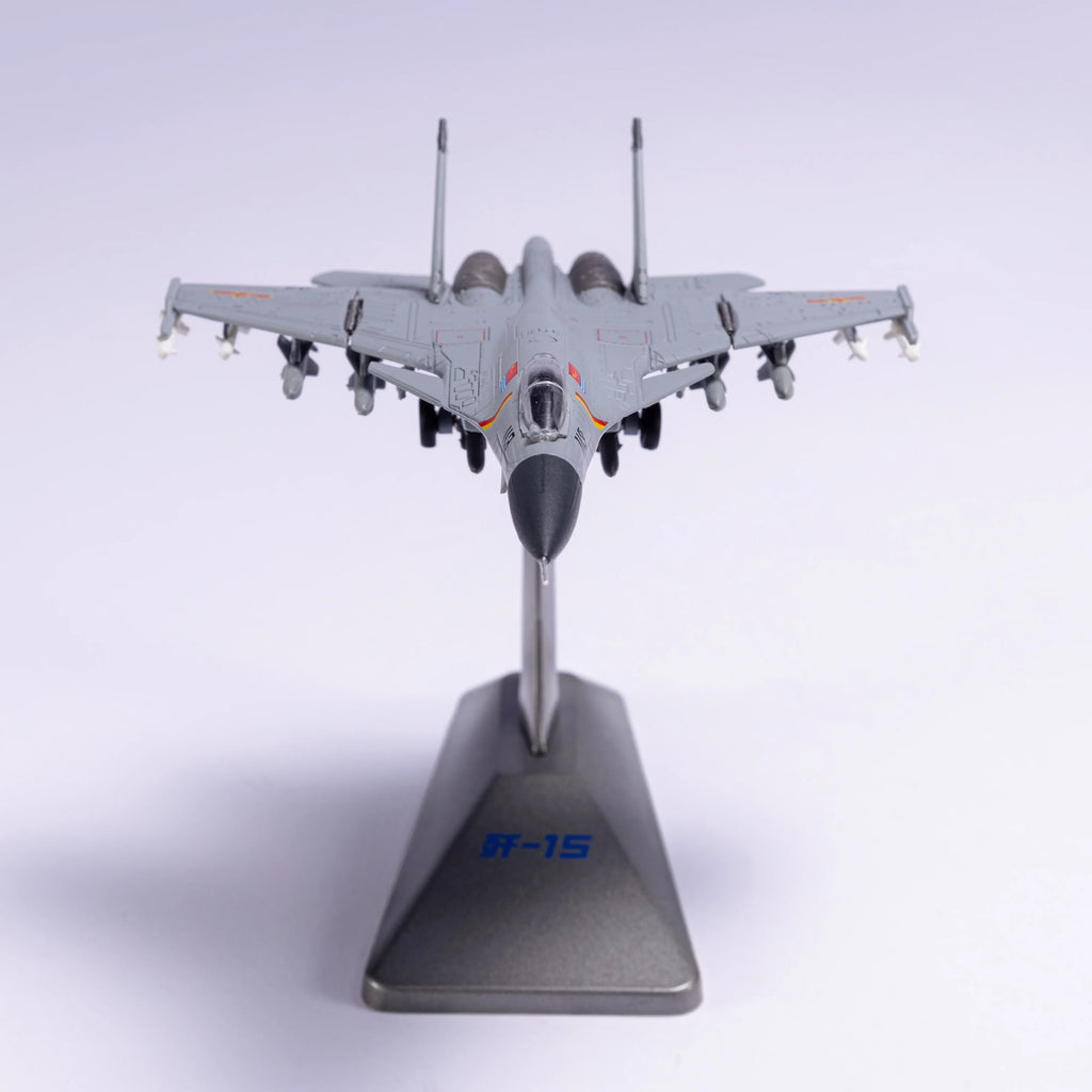 J15 1/144 Scale Metal Model airplane (including base) Scale model Home placement, collection and decoration  Creative gift