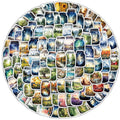 10/30/50/100pcs Cute INS Style Bottle World Cartoon Stickers Decals Laptop Scrapbook Phone Planner Aesthetic Sticker Kids Toys