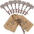 50Pcs Crown Key Bottle Opener Beer Wine Opener Wedding Favors Gifts for Guests Rustic Home  Party Decoration Gift