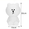 LED Cute Bear Mood Light Night Lamp Children's Bedroom Bedside Lights LED Table Light Living Room Floor Light Birthday Gift