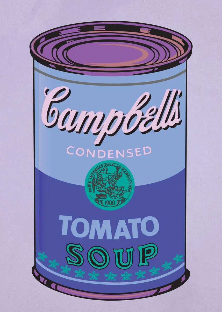 Andy Warhol Pop Art Tomato Soup Poster Canvas Painting Vintage Kitchen Art Aesthetic Decor Home Room Wall Decoration Retro Decor