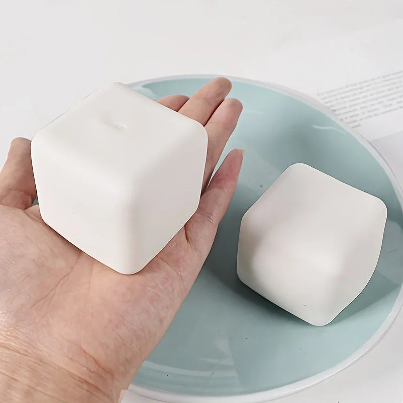 1Pc Shaping Tofu Soft Pinch Slow Rebound Squeeze Toy for Kids Adult Pop Fidget Toys Children Sensory Entertainment Games Gifts