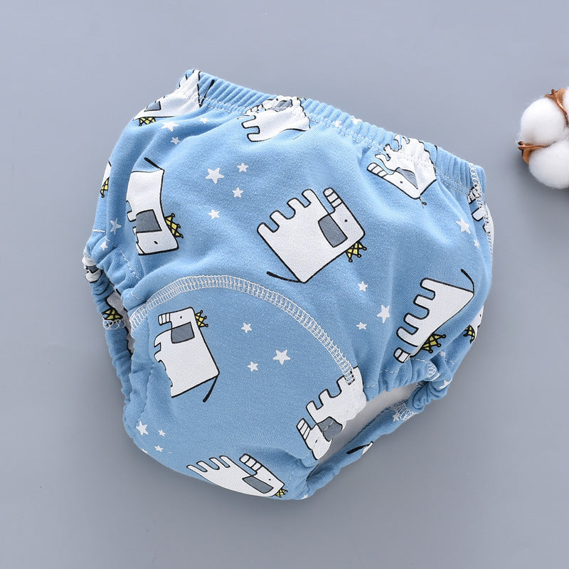 Baby Training Pants Washable 6-layer Gauze Diaper Cover Learning