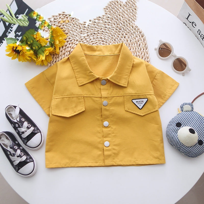 Handsome Shirt Two-piece Suit Fashion