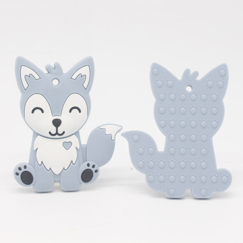 Cartoon Animal Molar Silicone Baby Creative