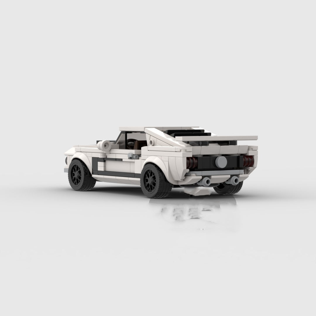 Vintage Ford Mustang Building Block Toys