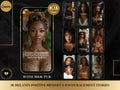 Luxury Melanin Instagram Stories: 50 Motivational Templates (MRR/PLR)
