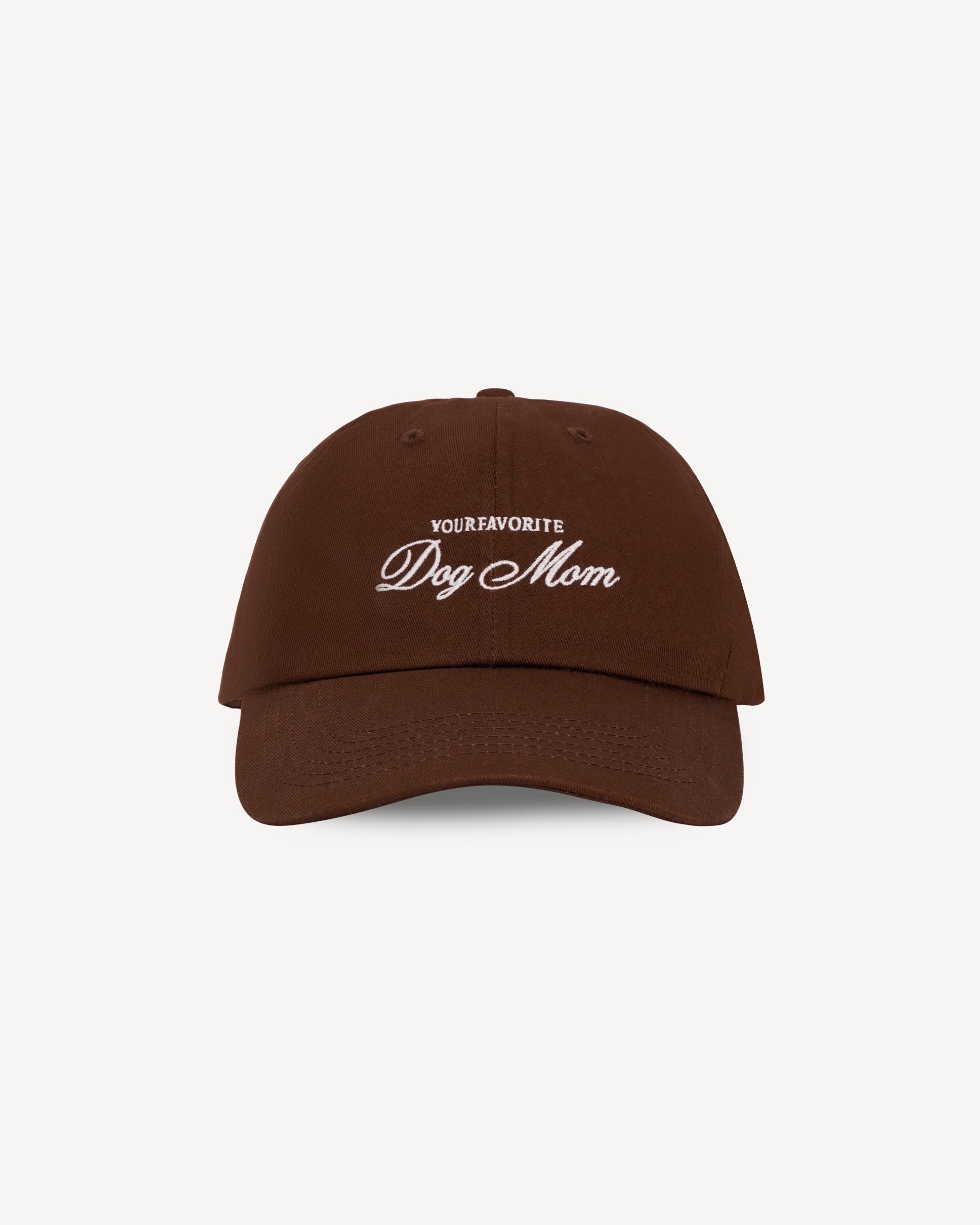 Dog Mom Bow Cap - Cocoa