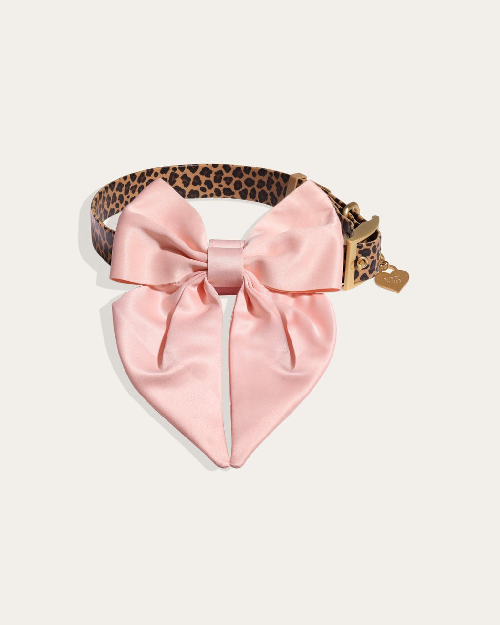 Satin Collar Bow - Blossom